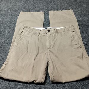 American Eagle Pant Men 32x34 Tan Khaki Original Boot‎ Chino